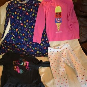 Marvel Kids Clothing Set with Pink, Black, and Blue
